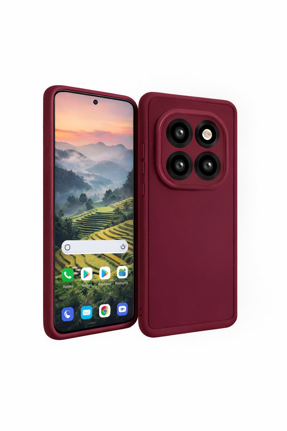 mi Redmi Note 14 PRO Uyumlu Kamera Çıkıntılı Mat Silikon Telefon Kılıfı