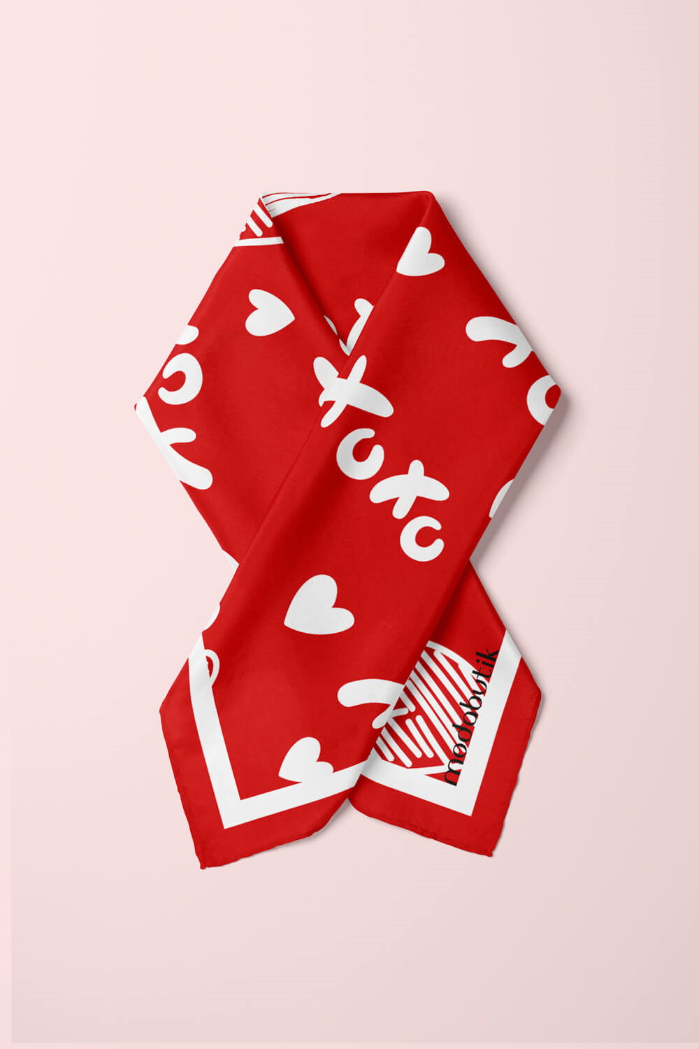 F5  Modabutik XOXO Desenli Bandana