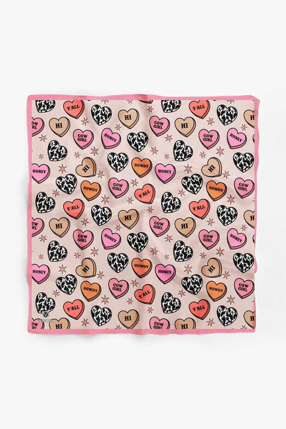 100% Silk Headscarf for Women - 22