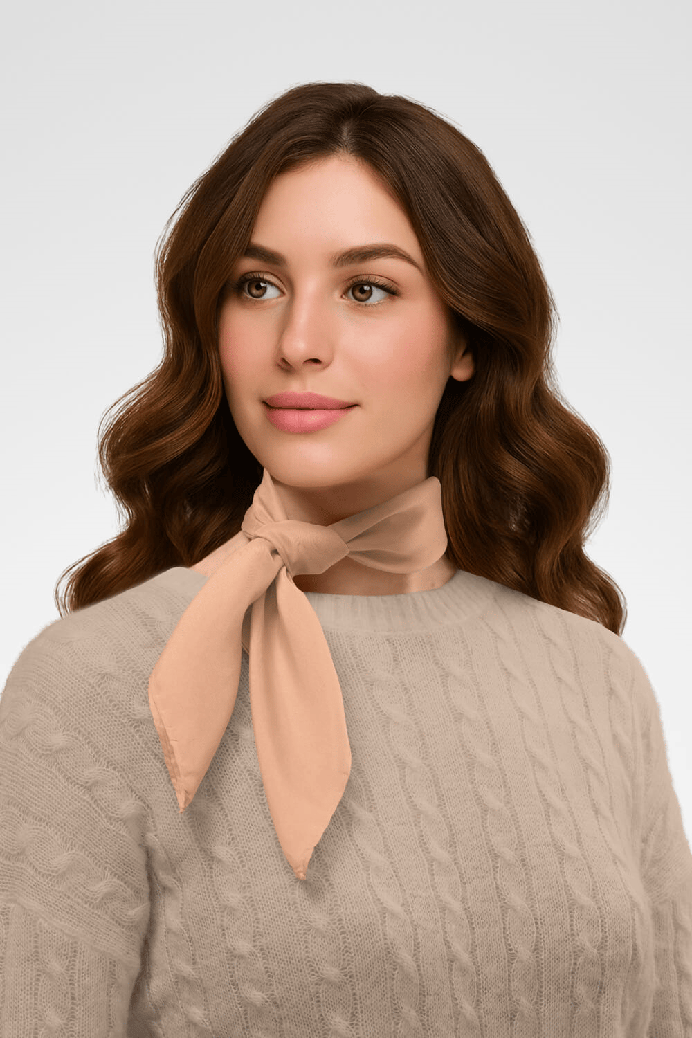 Şifon Somon Bandana