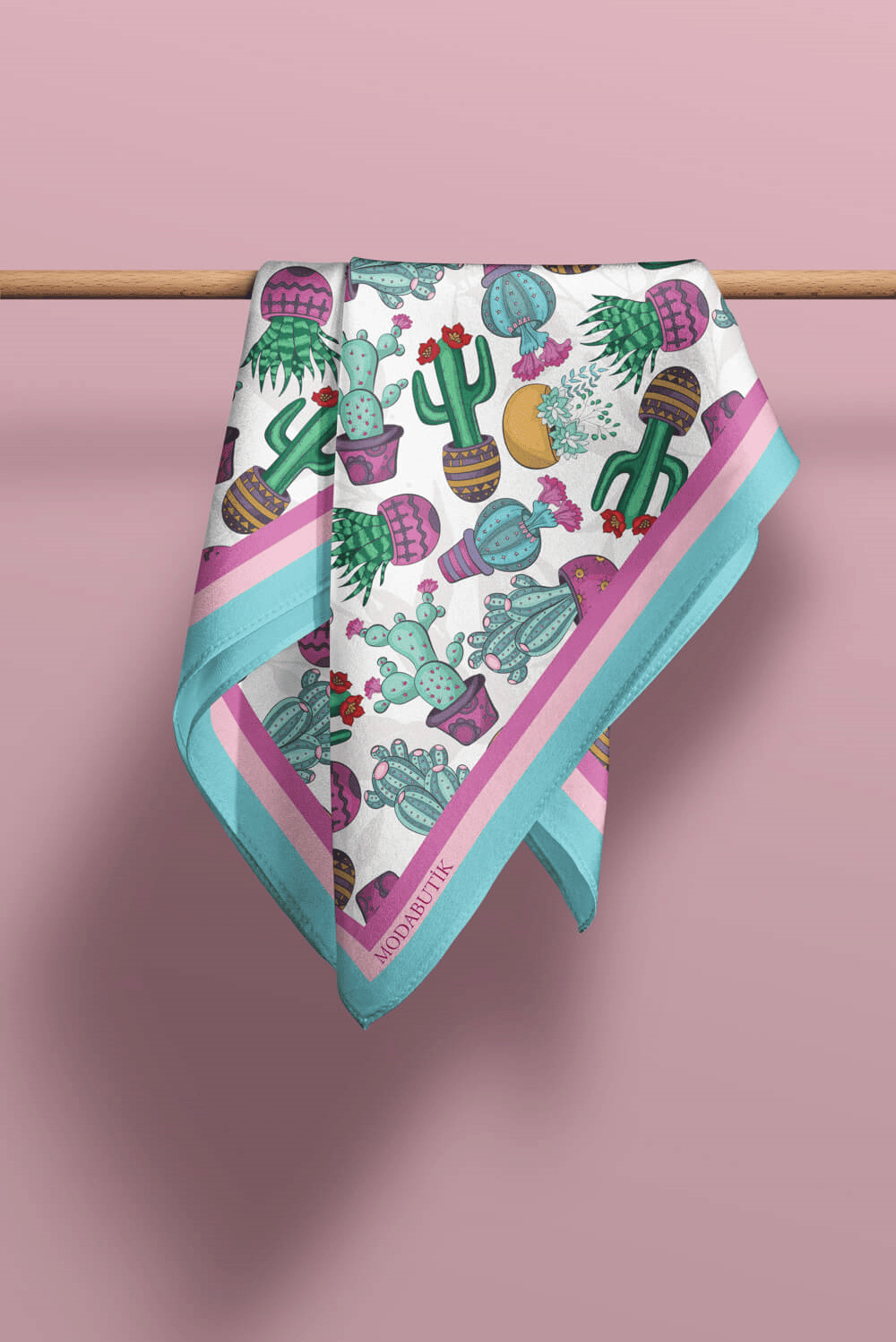 F70 KADIN DESENLİ BANDANA