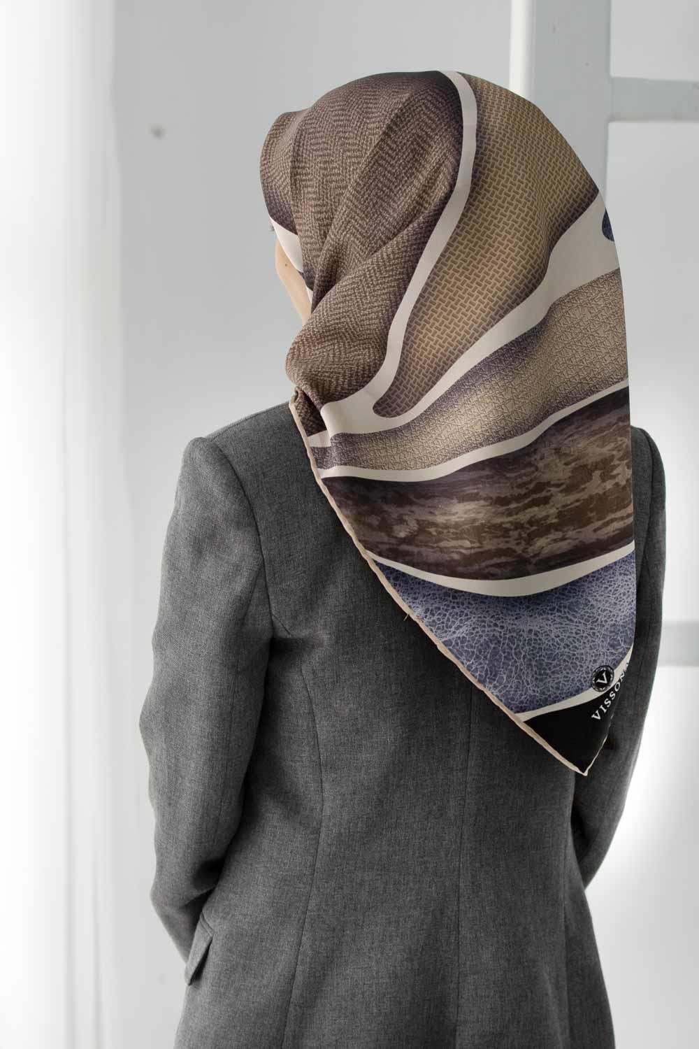 Twill İpek Eşarp