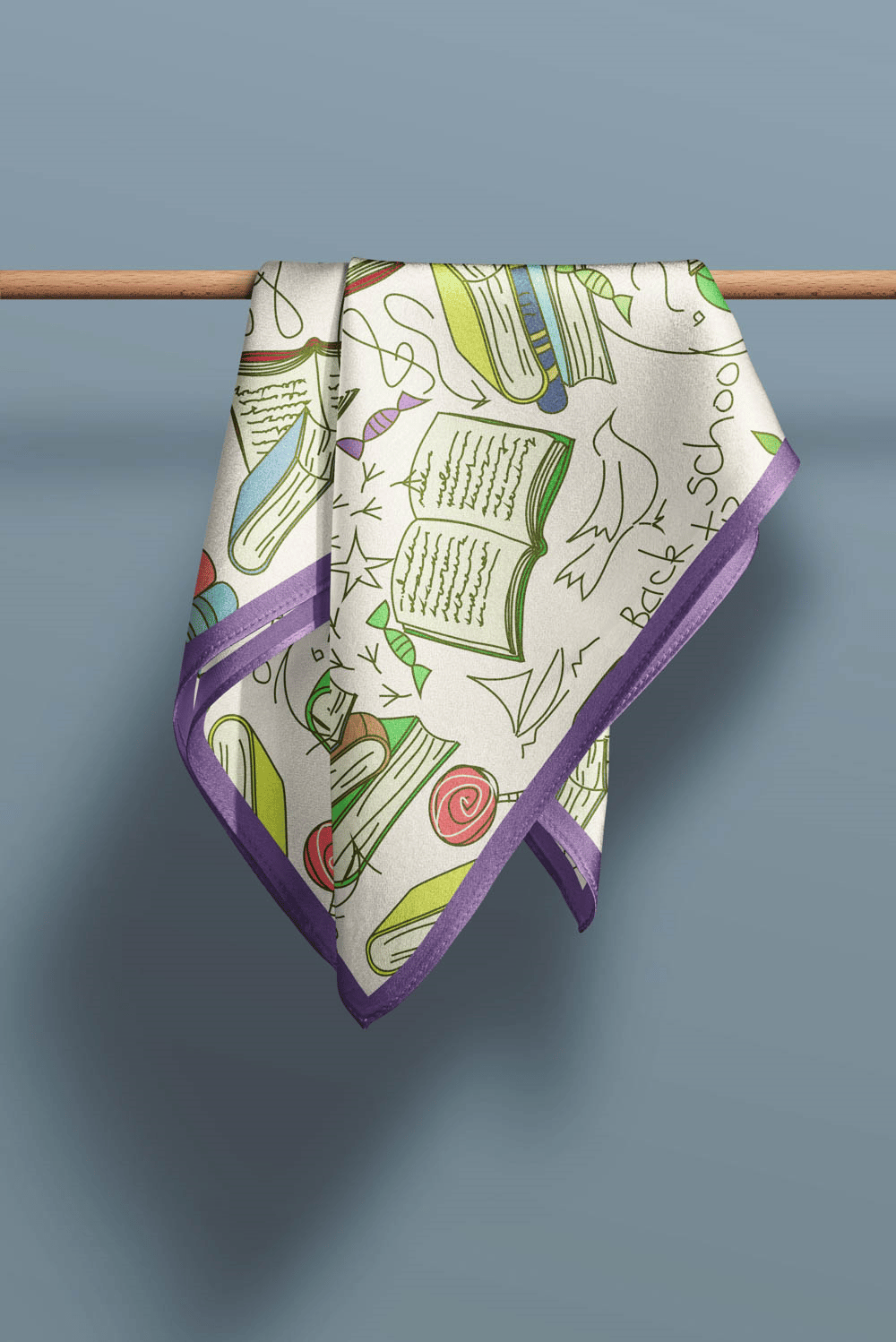 100% Silk Headscarf for Women - 22