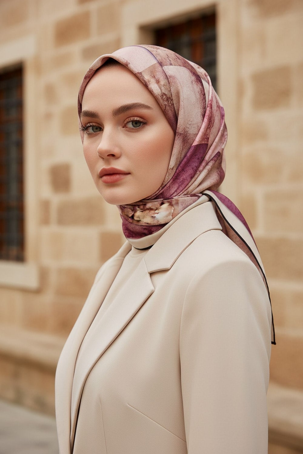 Twill İpek Eşarp