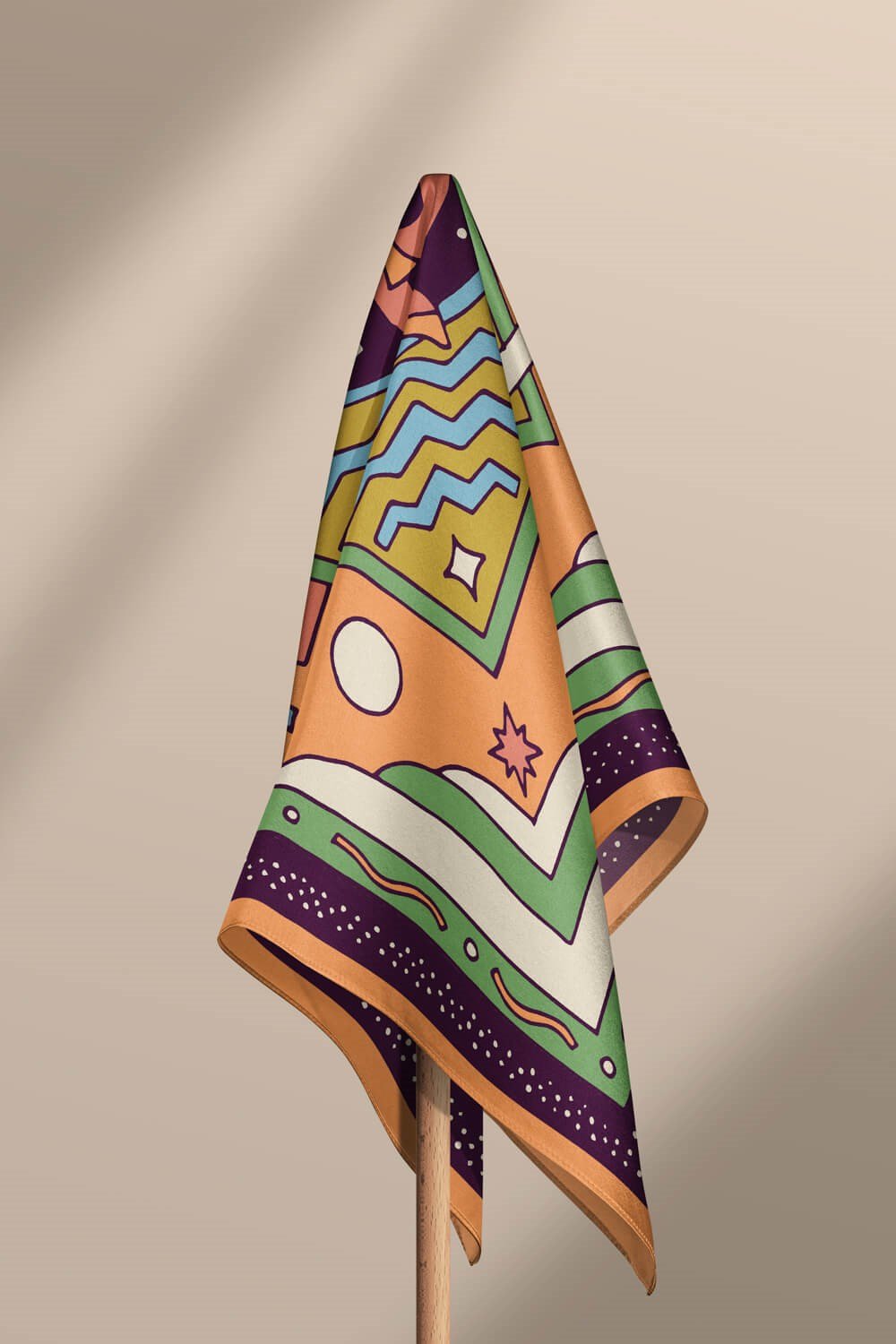F91 Modabutik Yay Burcu Bandana