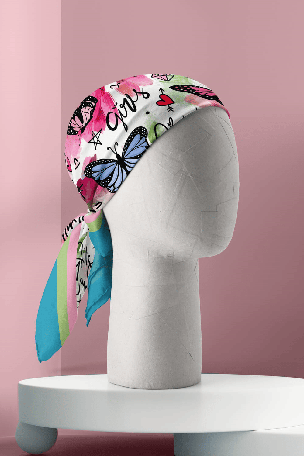 KADIN DESENLİ BANDANA