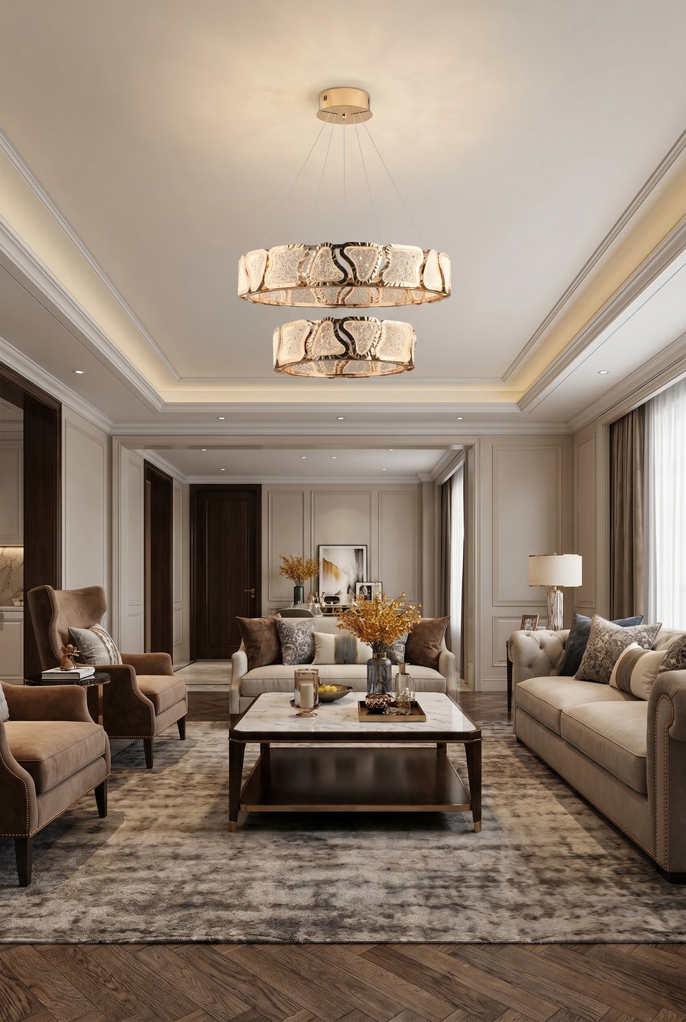 4051 Luxury Ledli Avize