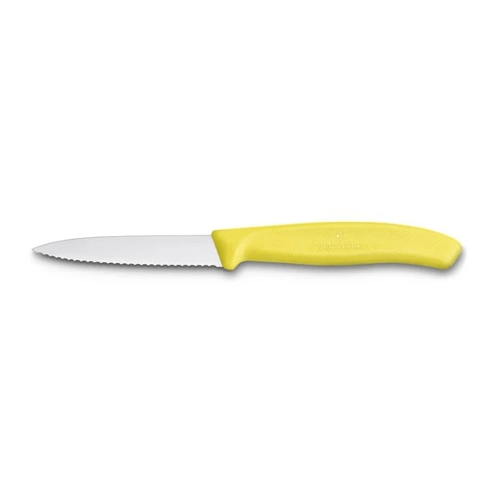 Victorinox 6.7636.L118 SwissClassic 8cm Tırtıklı Soyma Bıçağı