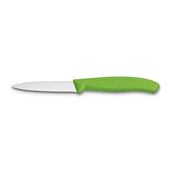 Victorinox 6.7636.L114 SwissClassic 8cm Tırtıklı Soyma Bıçağı