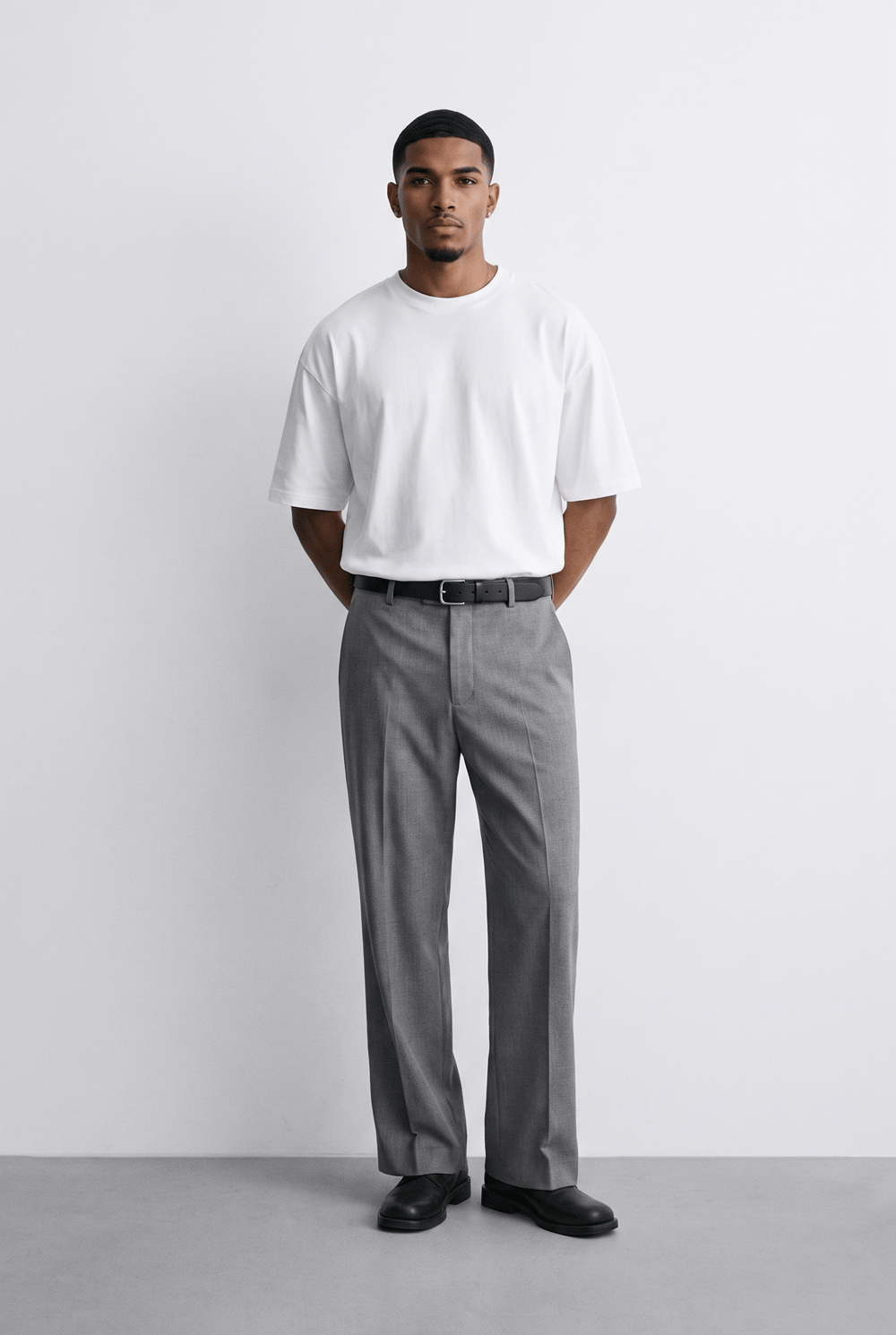Erkek Basic Oversize T-Shirt 5li Set