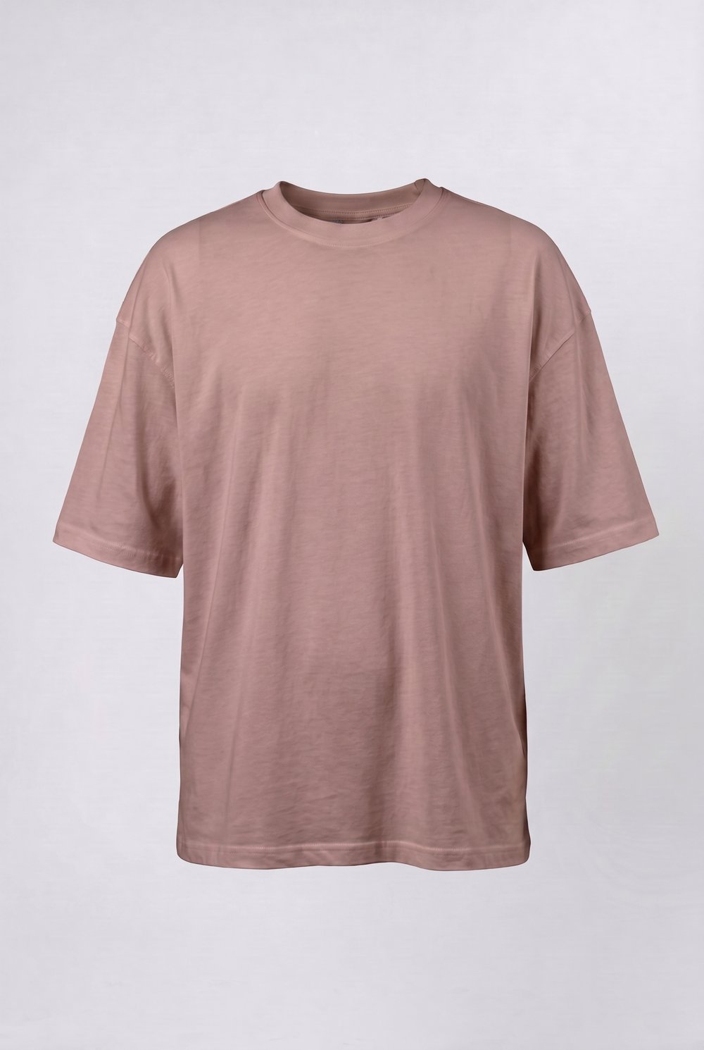 Erkek Basic Oversize T-Shirt Kahve