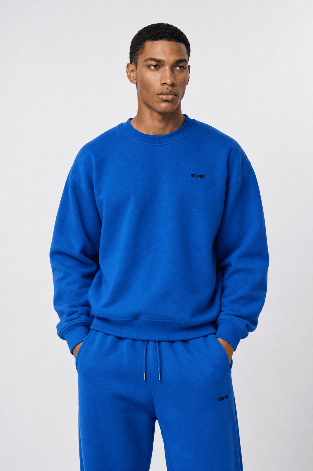Erkek Respire Basic Oversize Sweatshirt Saks