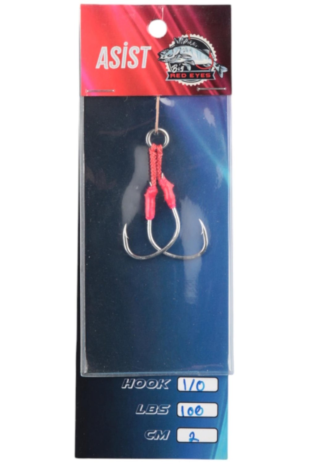 Asist 1/0-100lbs-2cm-pembe