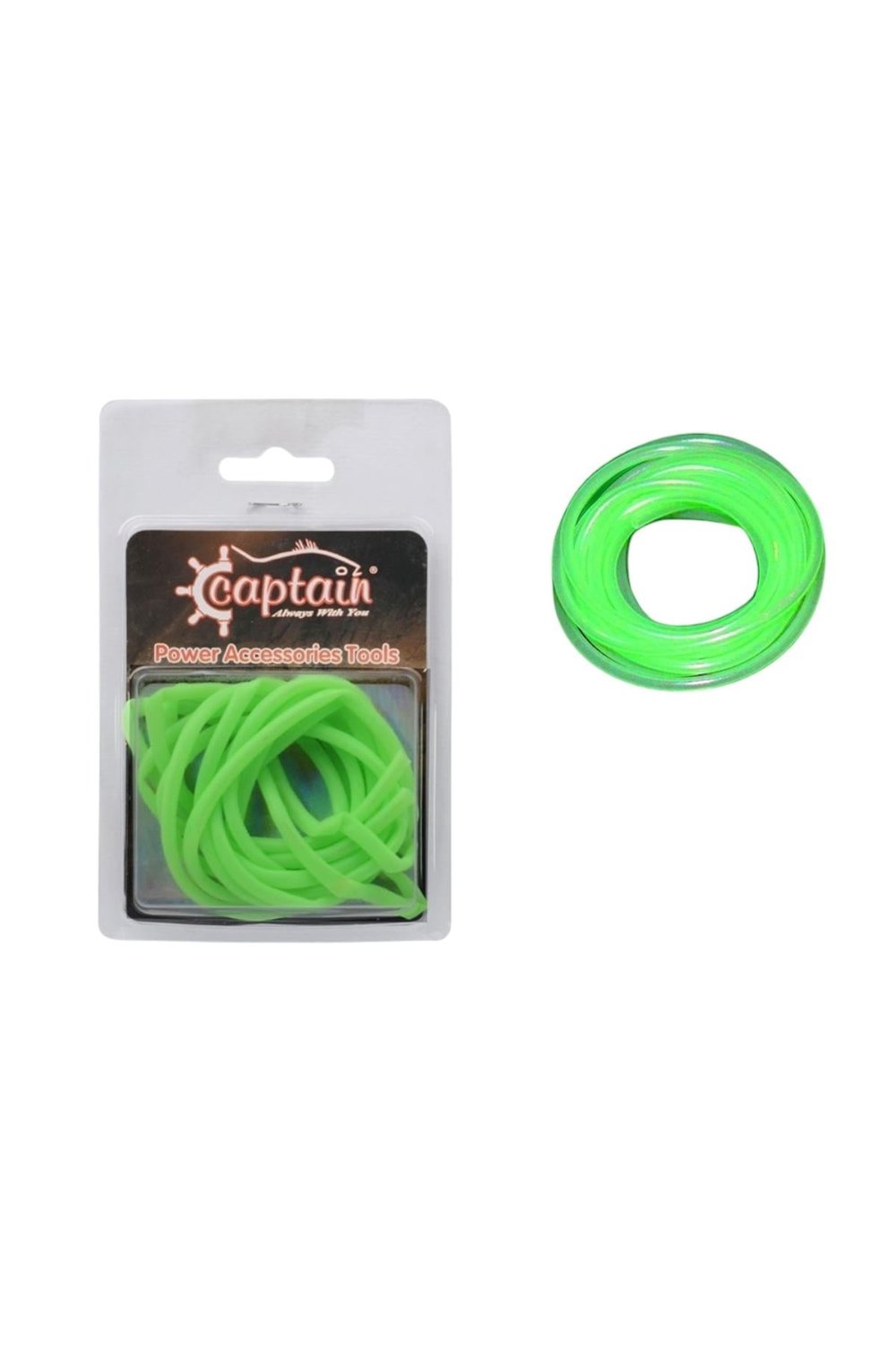 Captain Silikon Hortum Tube 2mt Glow-Luminous