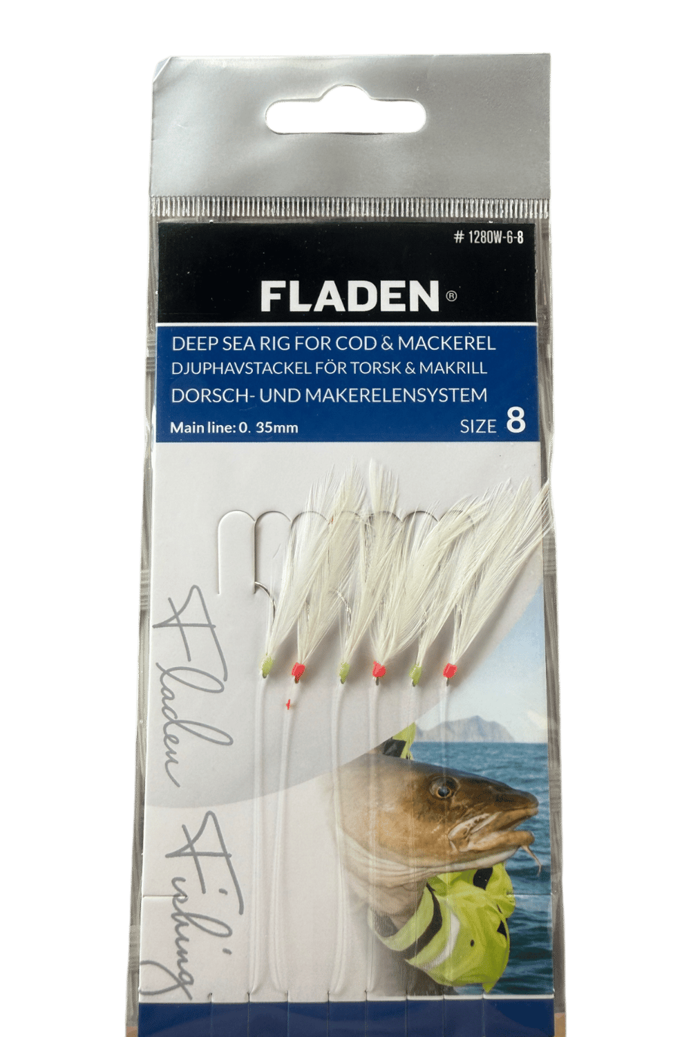 FLADEN USKUMRU-ÇİNEKOP-PALAMUT-BEYAZ  ÇAPARİ 0.35mm no:8
