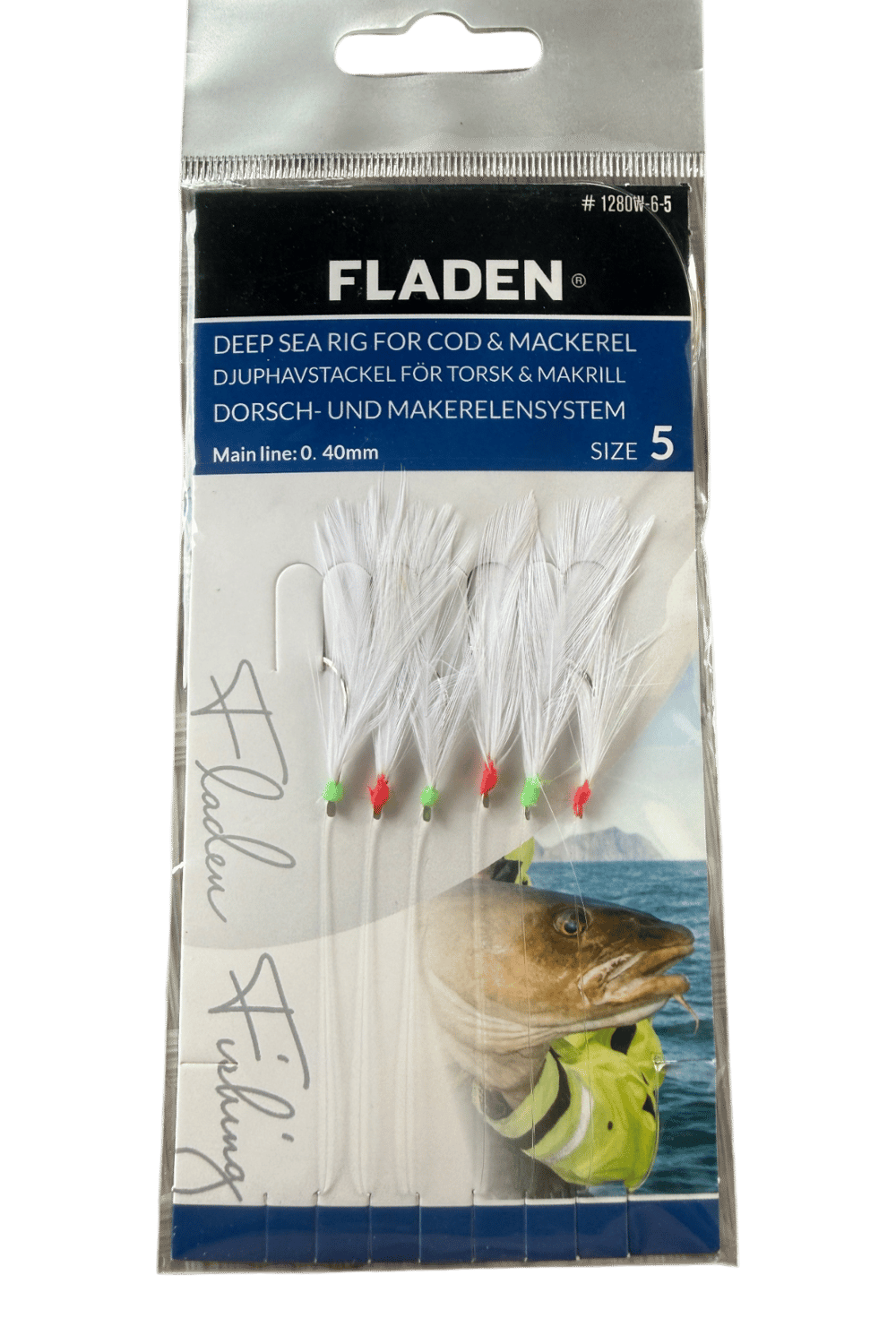 FLADEN USKUMRU-ÇİNEKOP-PALAMUT-BEYAZ  ÇAPARİ 0.40mm no:5