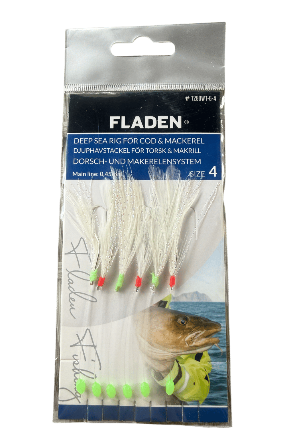 FLADEN USKUMRU-ÇİNEKOP-PALAMUT-BEYAZ  ÇAPARİ 0.40mm no:4