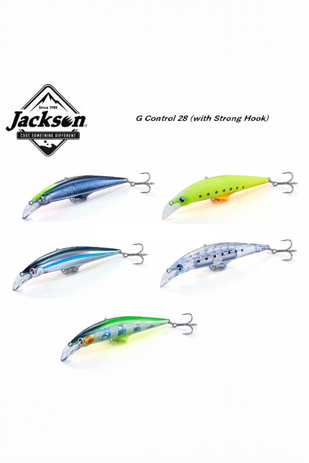 Jackson G Control 28 gr 93 mm (DCH) (Strong Hook)Sinking Maket Balık