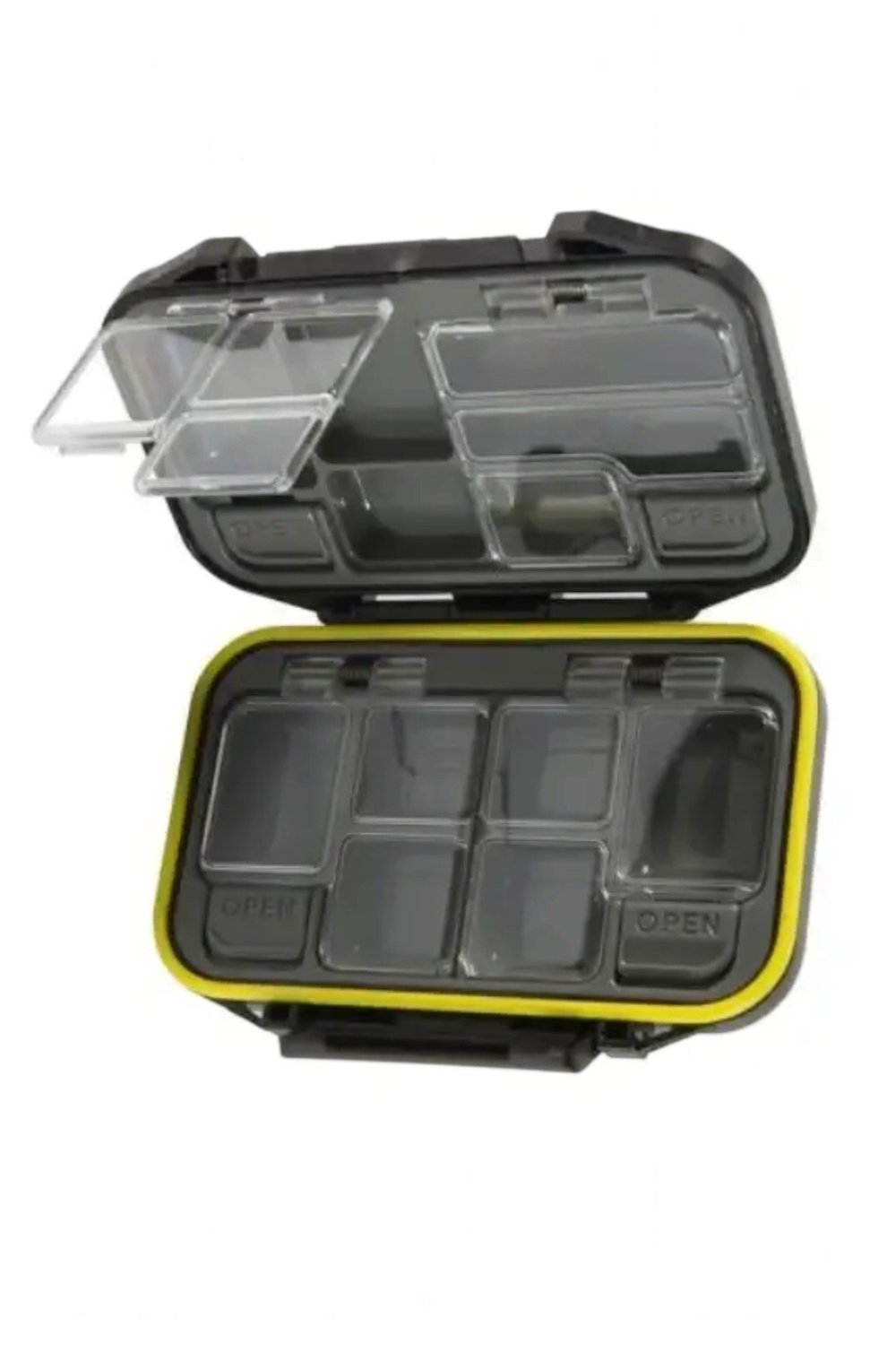 Meiho CB-440 Pro Spring Case Mıknatıslı/Bölmeli Malzeme Kutusu - Siyah