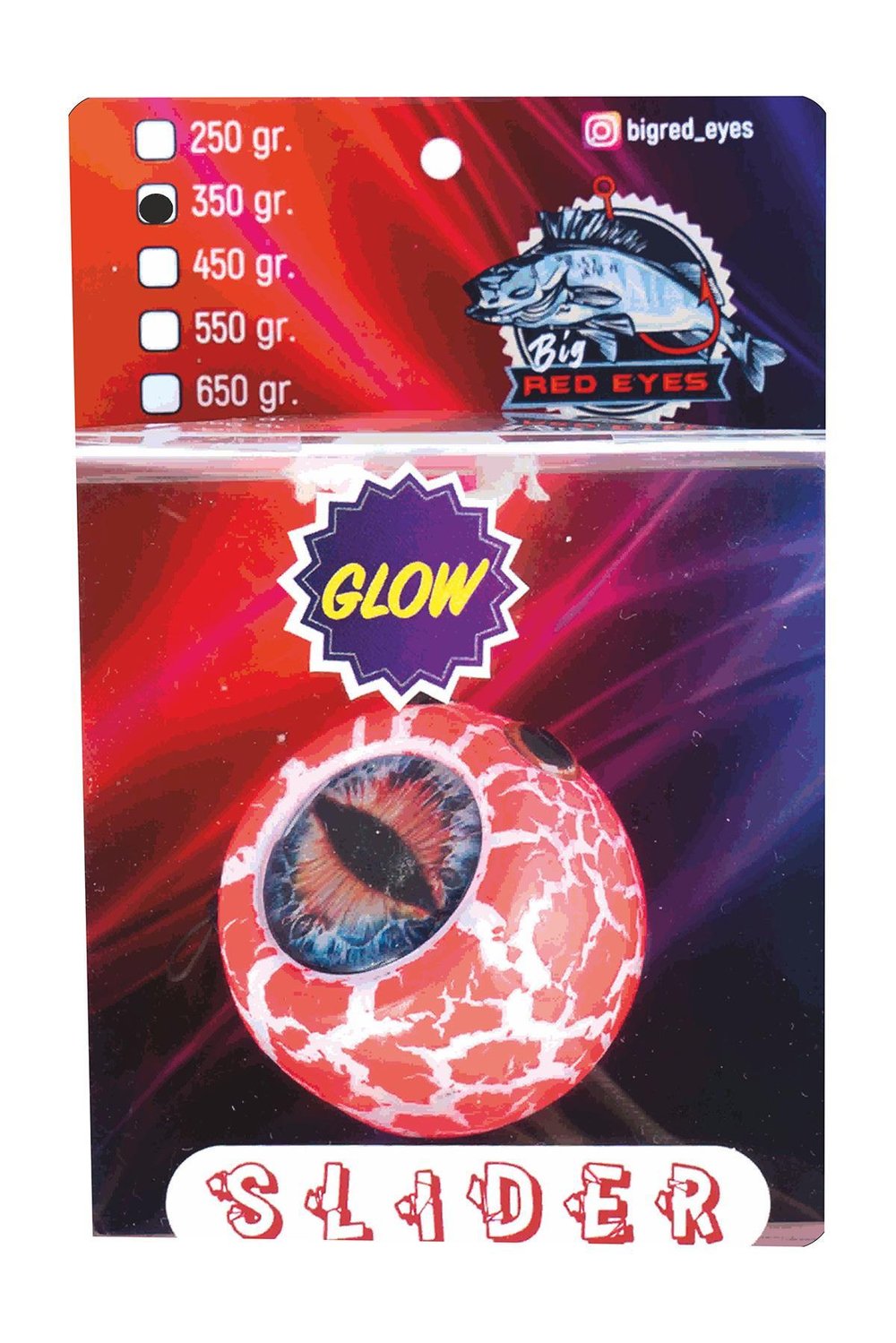 Slider Melek Gözü 350g Çatlak Glow Pembe