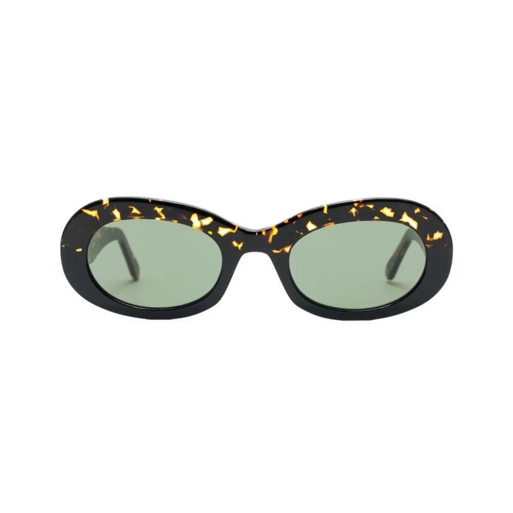 L.G.R GÜNEŞ GÖZLÜĞÜ DALİA 50 BLACK HAVANA SCURO 09B GREEN 3759