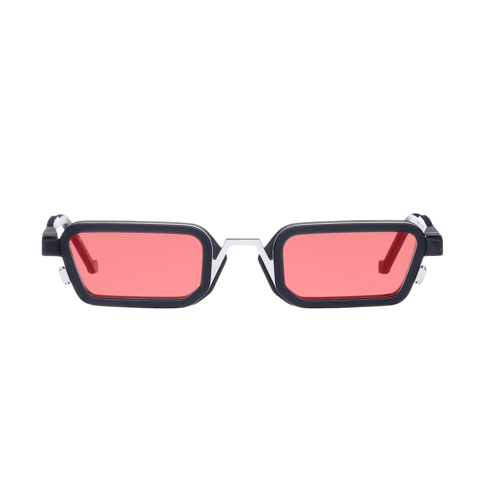 VAVA GÜNEŞ GÖZLÜĞÜ WL0073 51 BLACK MATTE RED