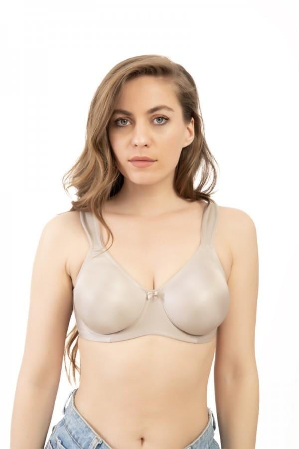MOONLİGHT 2119 Vizon Rengi Balenli Minimizer Toparlayıcı Sütyen