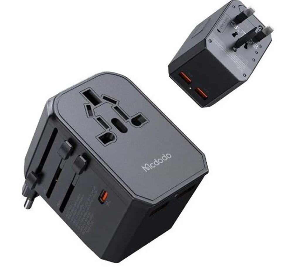 MCDODO CP-4290 33W UNIVERSAL ŞARJ ADAPTÖRÜ - Siyah