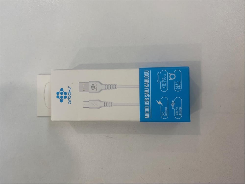 Megatech Data Kablosu Kısa Mikro Powerbank İçin (CHC65)