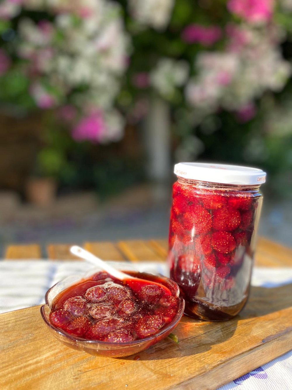 Doğal Ev Yapımı Çilek Reçeli (Net 700gr)