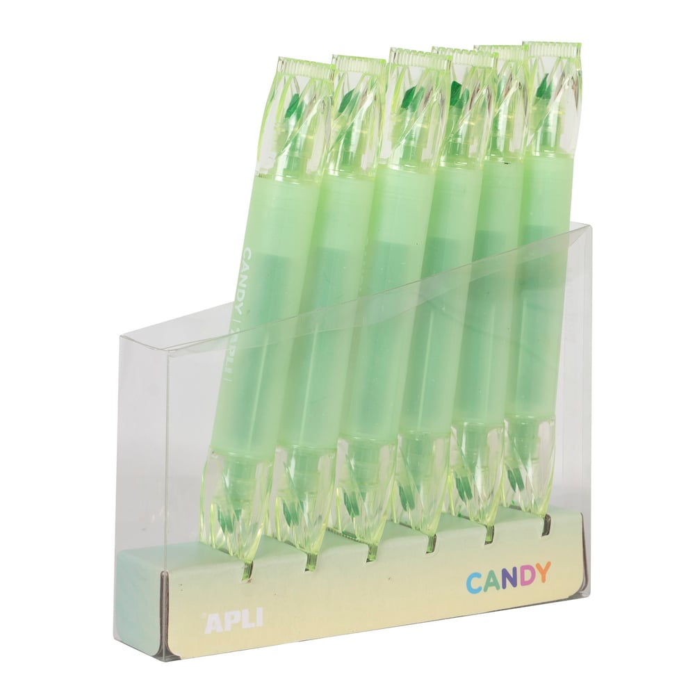 APLI Candy Çift Uçlu Fosforlu Yeşil Kalem