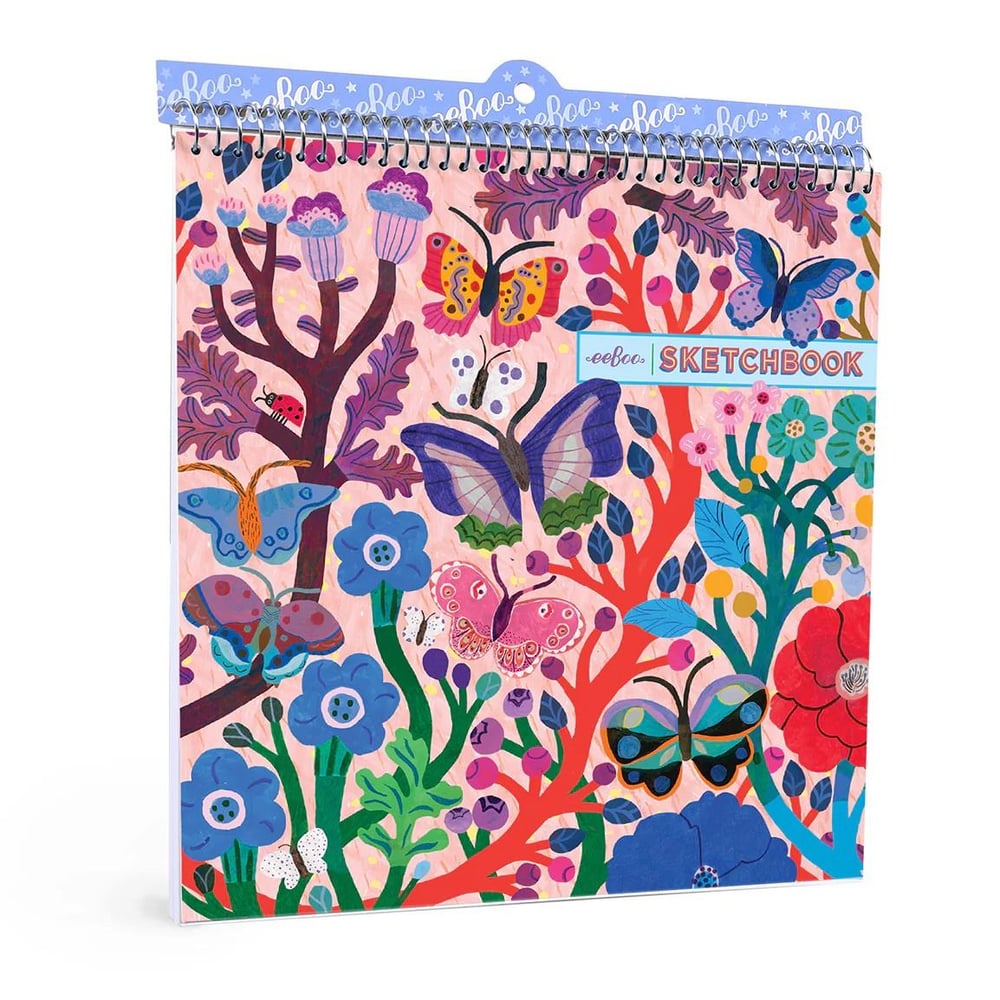 Eeboo Telli Sketchbook - Butterflies