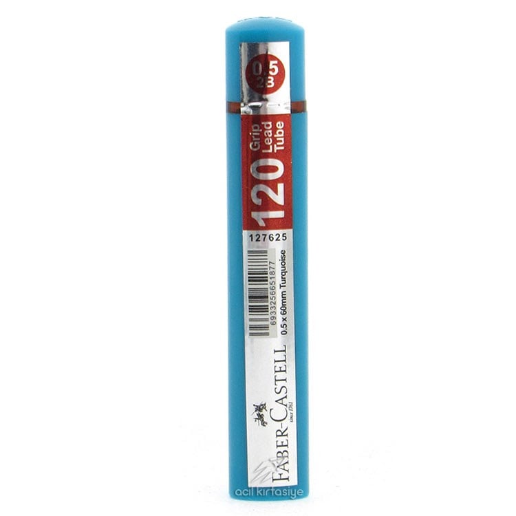 Faber-Castell 120'Li Kalem Ucu Super Fine Min 60Mm 2B 0,5 Turkuaz Tüp