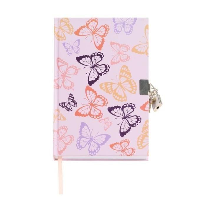 Miquelrius Butterfly Little World A5 Kilitli Günlük