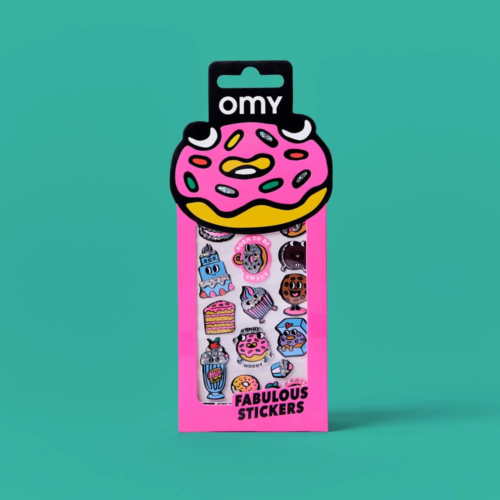 OMY Fabulous Vinil Çıkartmalar - Donuts