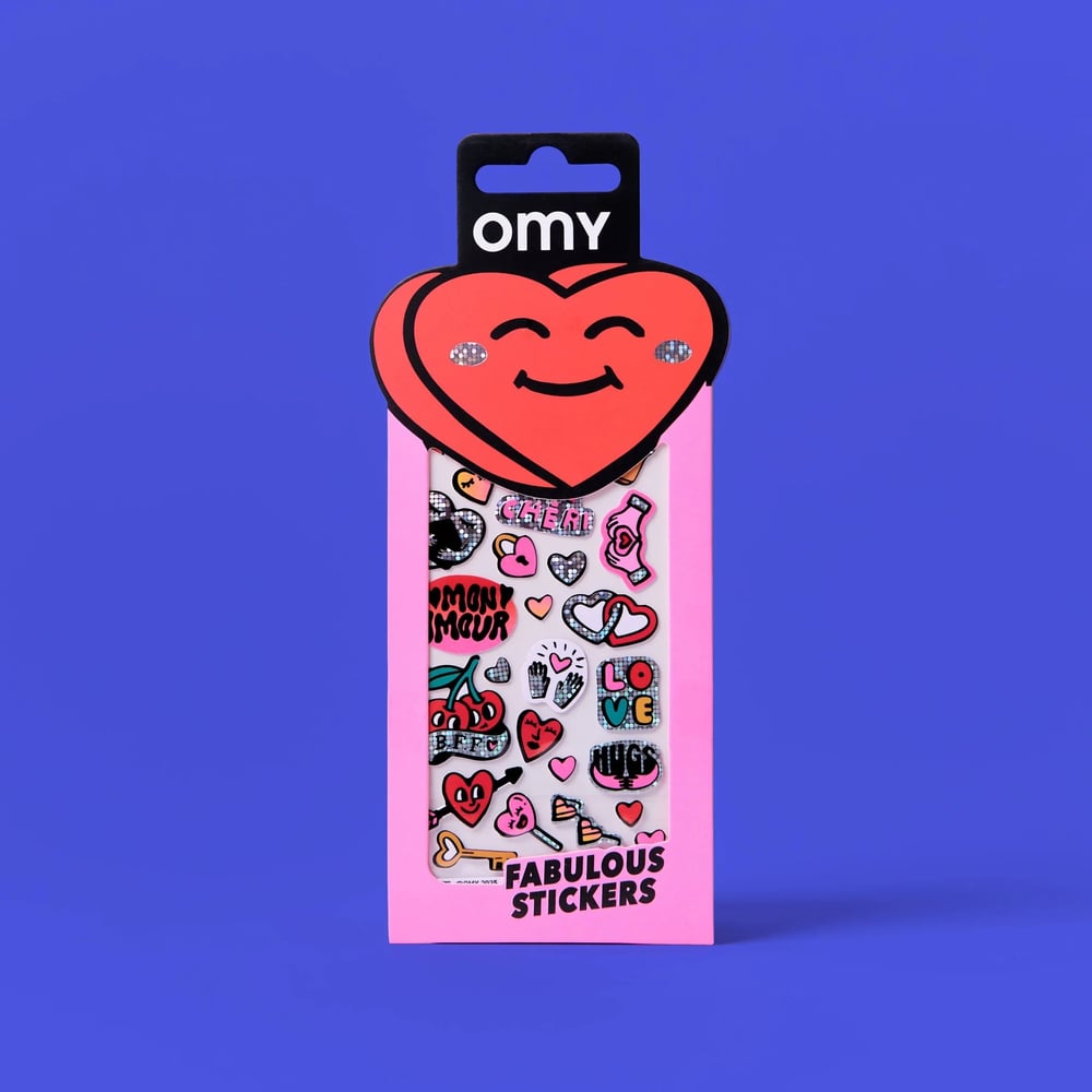OMY Fabulous Vinil Çıkartmalar - Love