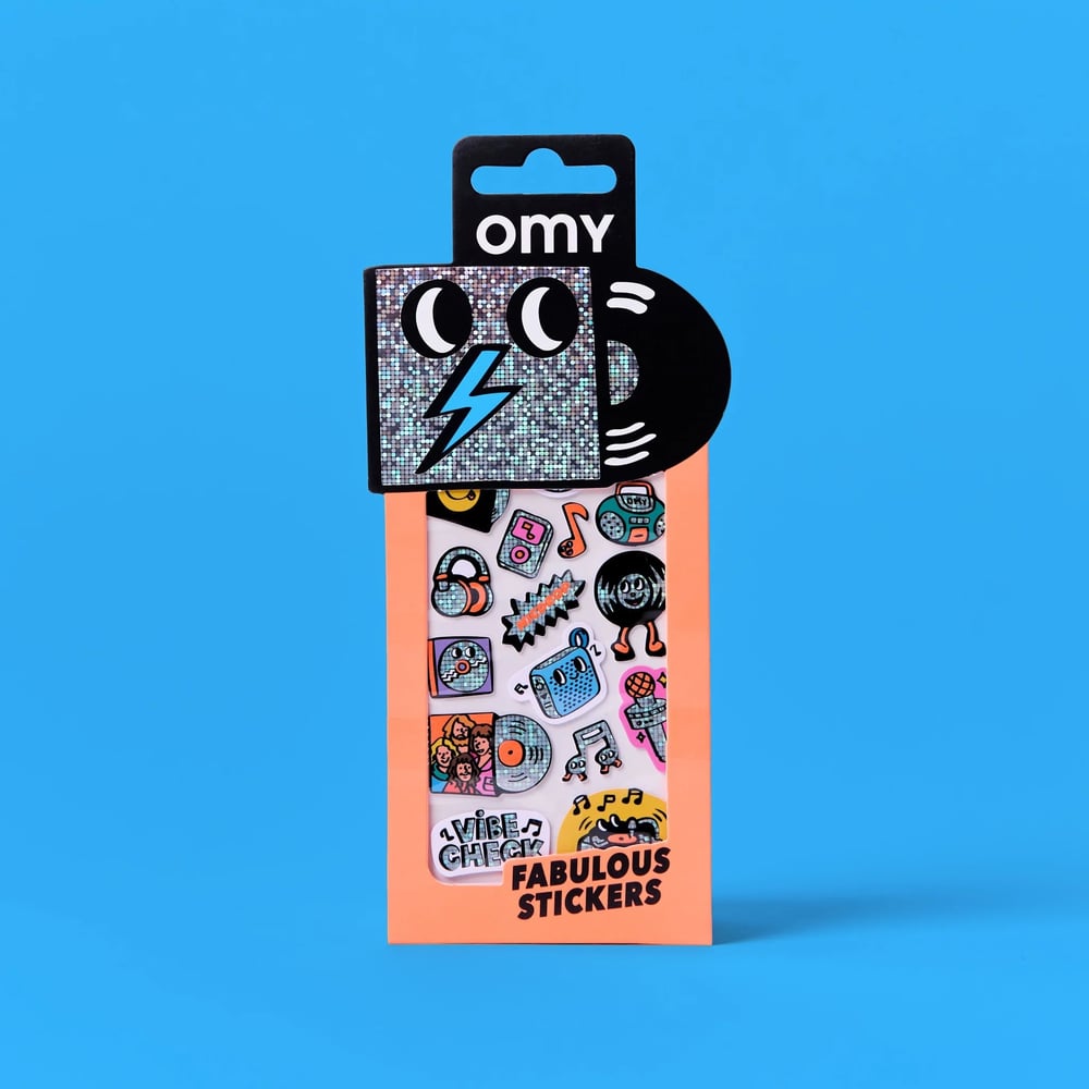 OMY Fabulous Vinil Çıkartmalar - Music