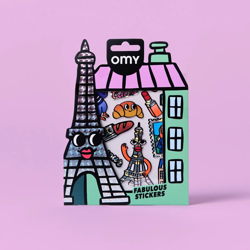 OMY Fabulous Vinil Çıkartmalar - Paris