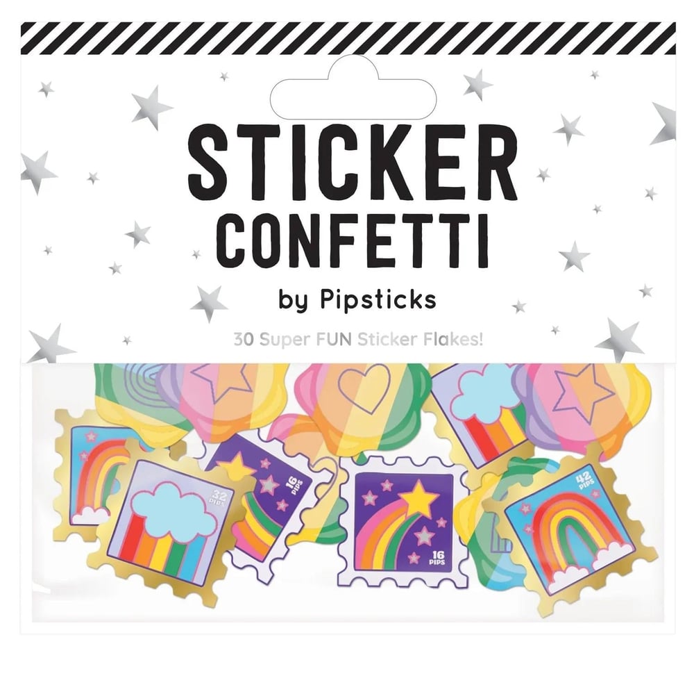 Stamped&Sealed Sticker Confetti