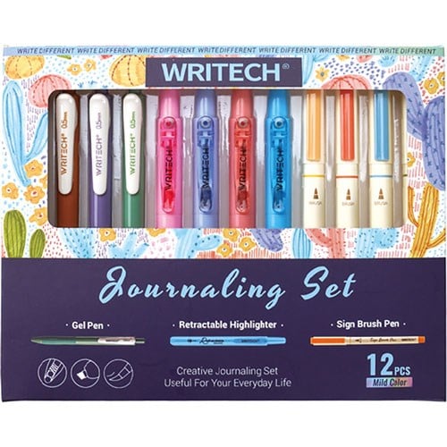Writech - Journaling Set Mild 12'li