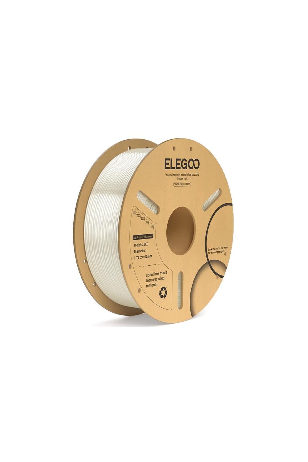 ELEGOO PLA+ Filament Translucent