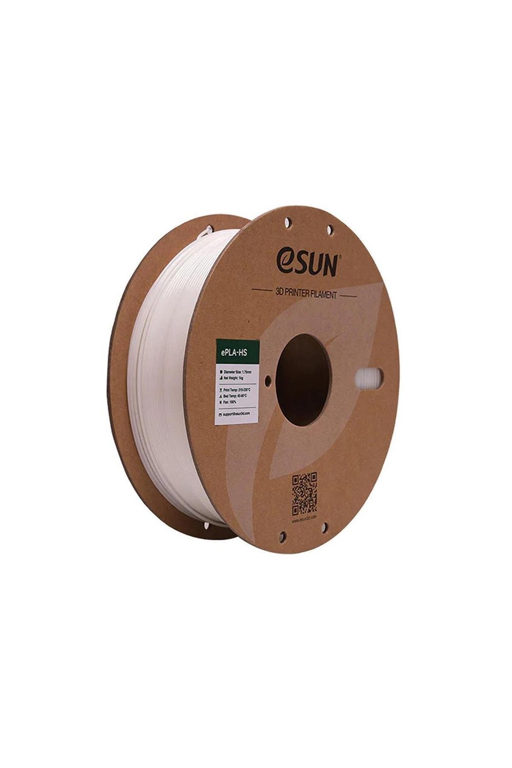 Esun PLA-HS Filament Cold White