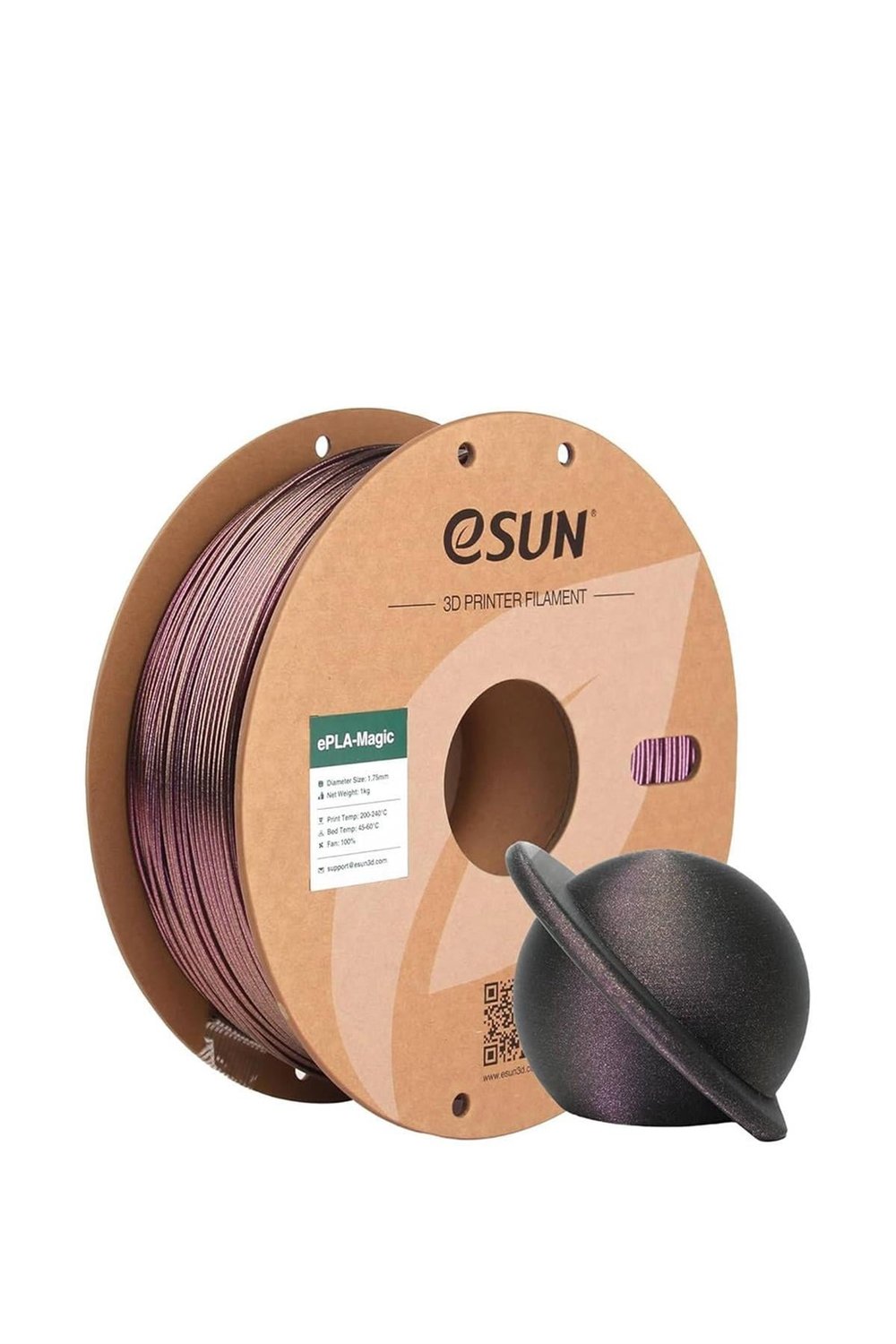 Esun PLA-Silk Magic Filament Dark Twinkling Gold