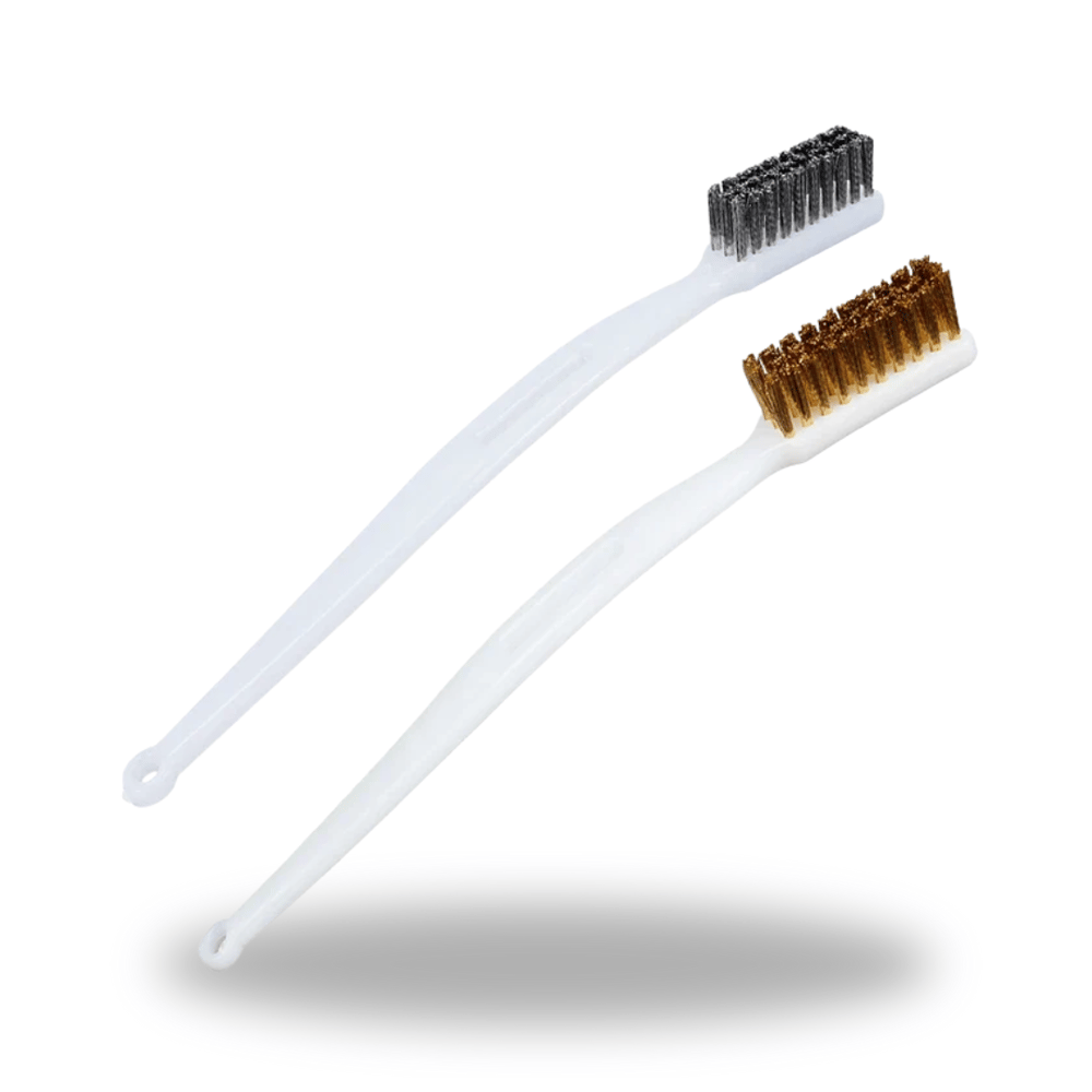 Nozzle Temizleme Fırçası Seti (1 Çelik + 1 Pirinç)