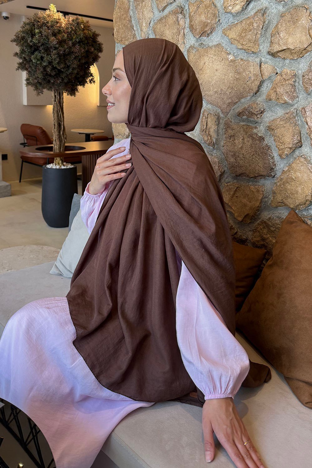 Rami Şal Soft Kahve