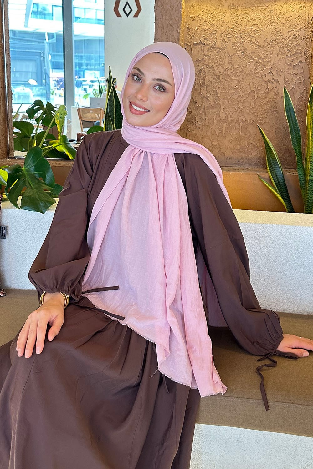 Organic Premium Şal Şeker Pembesi