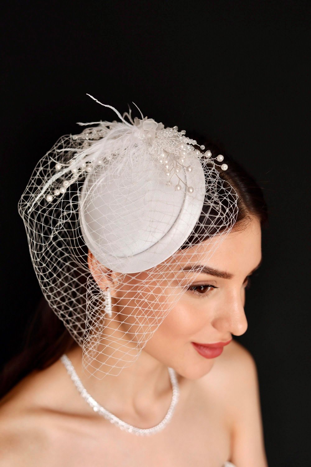 Elegance Model Nikah Şapkası