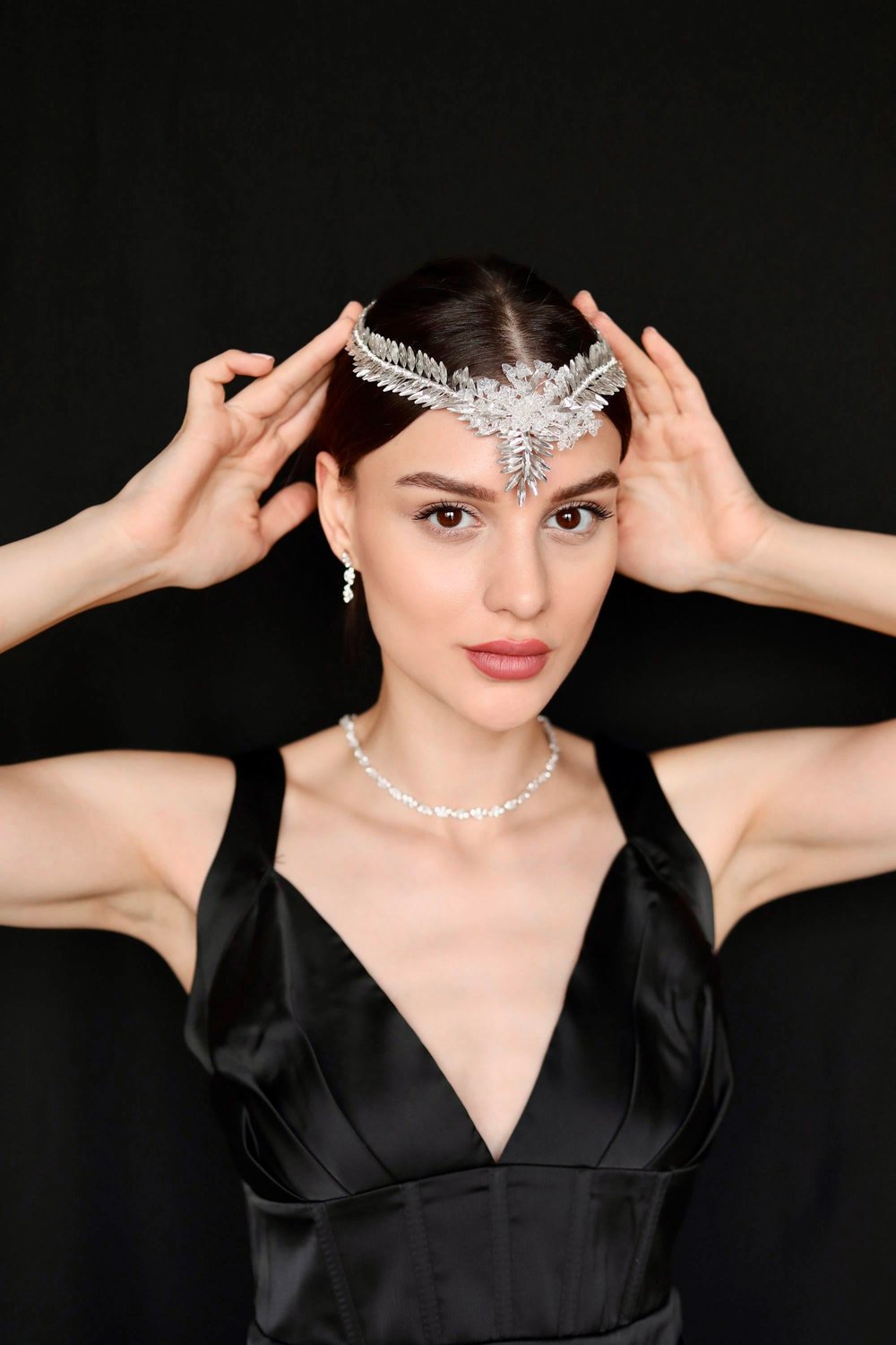 Kristal Zent Model Saç Tokası 