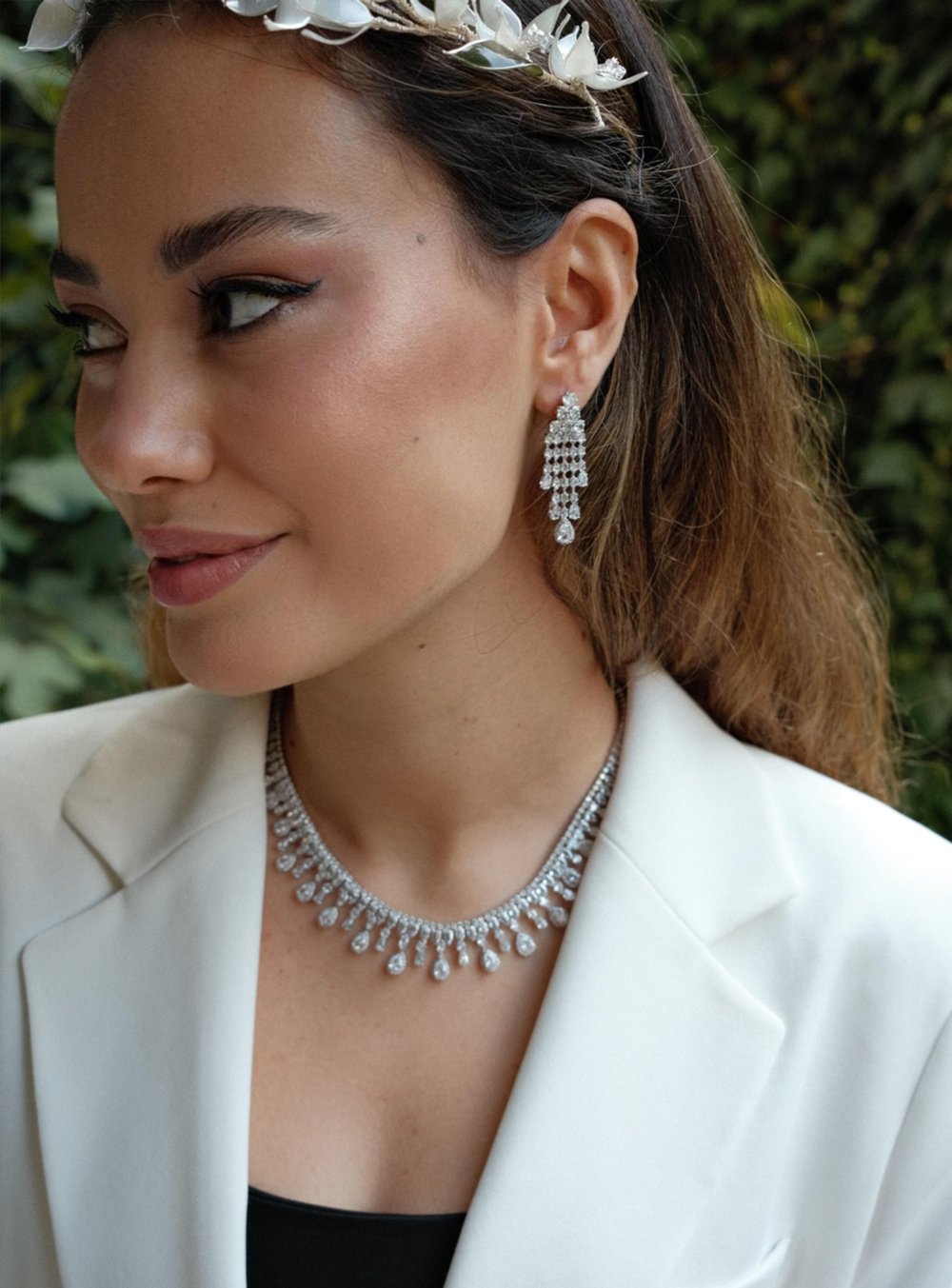 Victoria Model Zirkon Kolye Seti