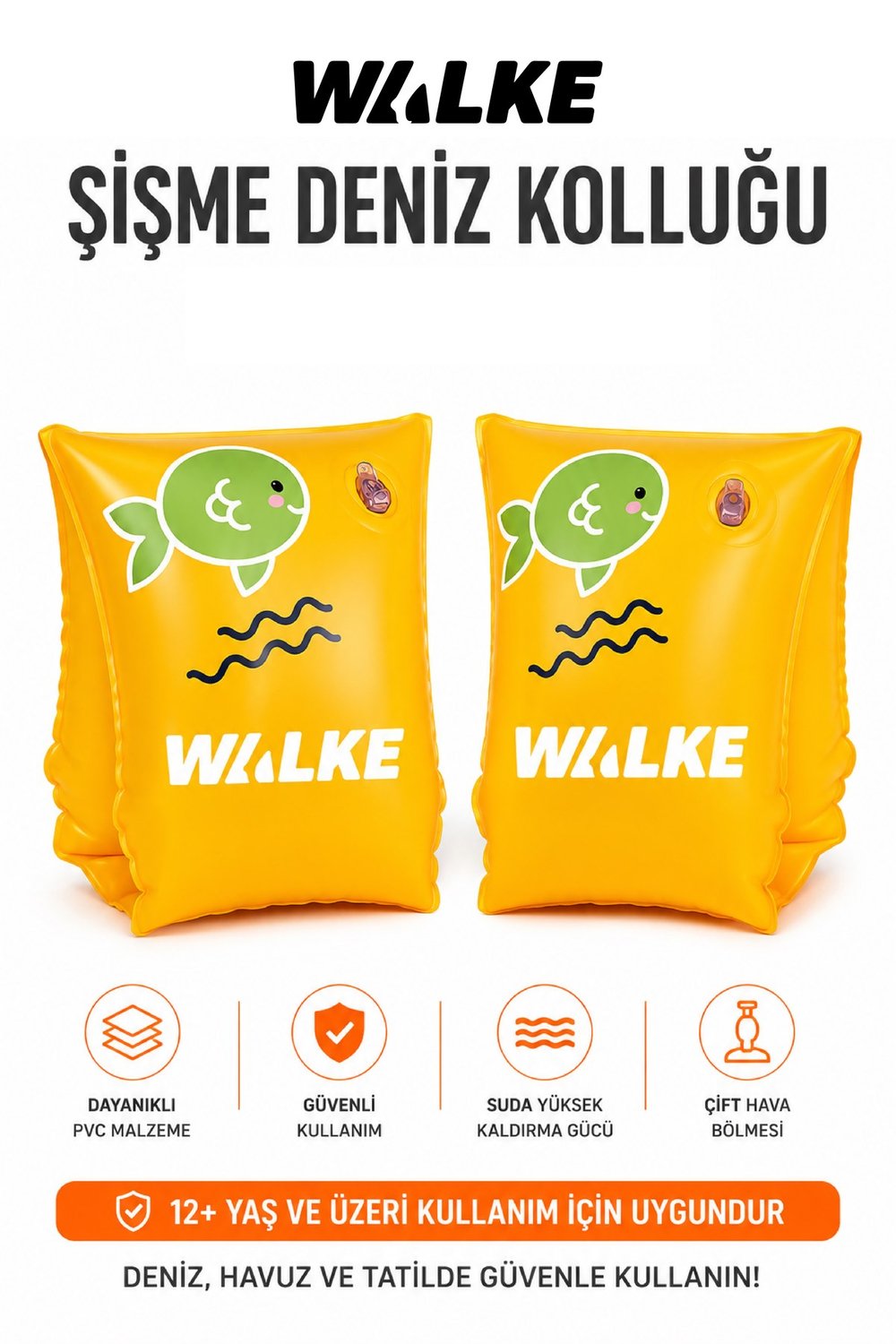 WALKE 12102 ŞİŞME DENİZ KOLLUĞU 30*15